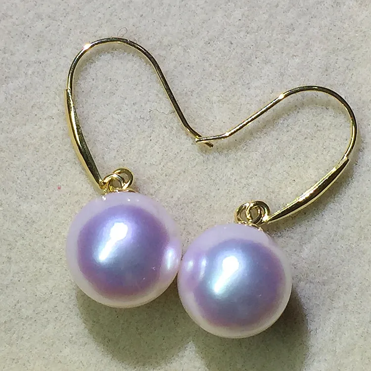 ?? 日本 18 18K ゴールド天然海水ハート形マベ真珠ペンダントネックレスチョーカーホワイト完璧な明るい気質