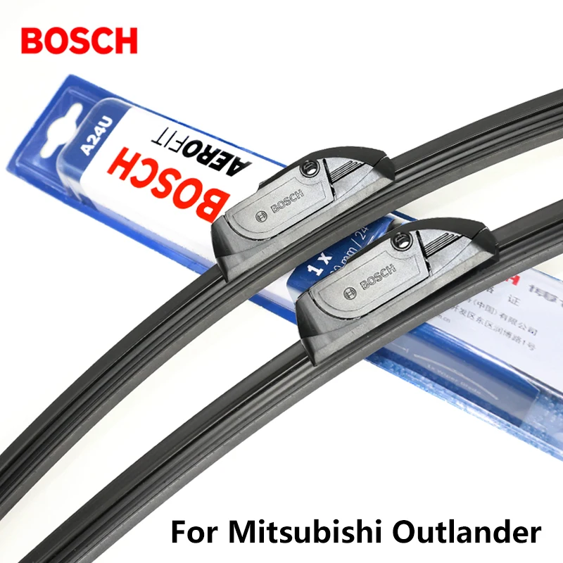 2pieces/set BOSCH Wiper Blades for Mitsubishi Outlander 22&quot&amp19&quot Fit Hook Arms 2003 2004 2005 2006 | Автомобили и