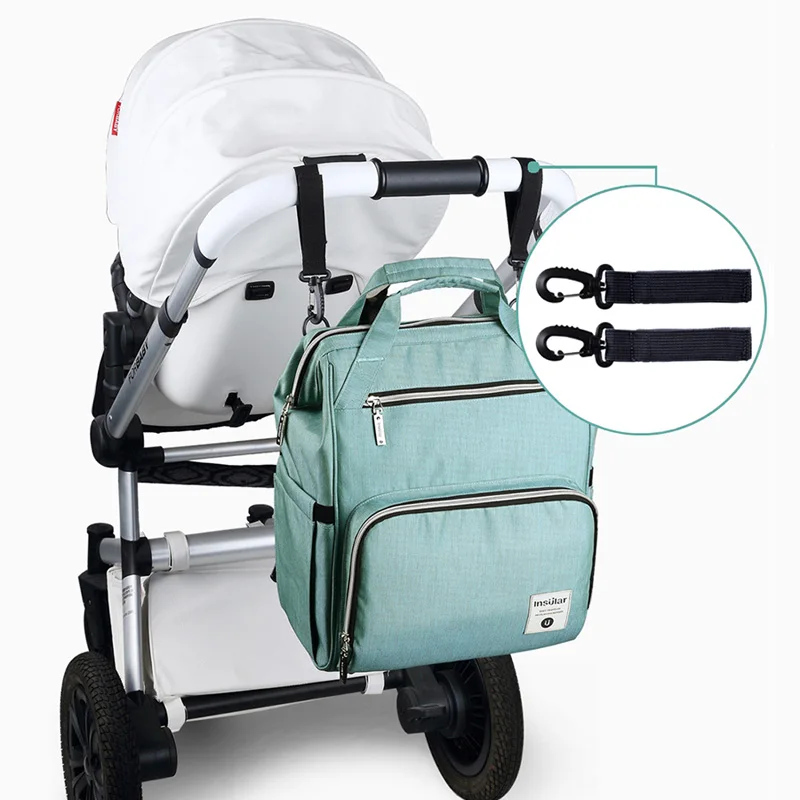 Fashion Baby Bag Waterproof Diaper Backpack for Moms Large Capacity Multifunction Stroller Maternity | Мать и ребенок