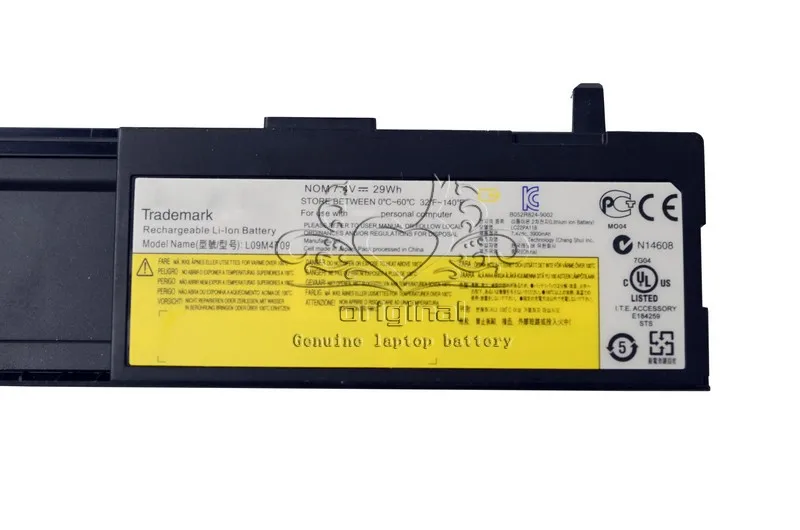 Оригинальный аккумулятор для ноутбука lenovo ideapad 4 ячейки 7 В JIGU L09M4T09 L09M8T09 L09S8T09 S10