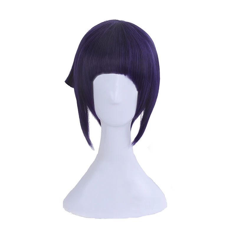 Аниме My Hero Academia Kyoka Jiro короткий фиолетовый черный парик Jirou Kyouka термостойкий