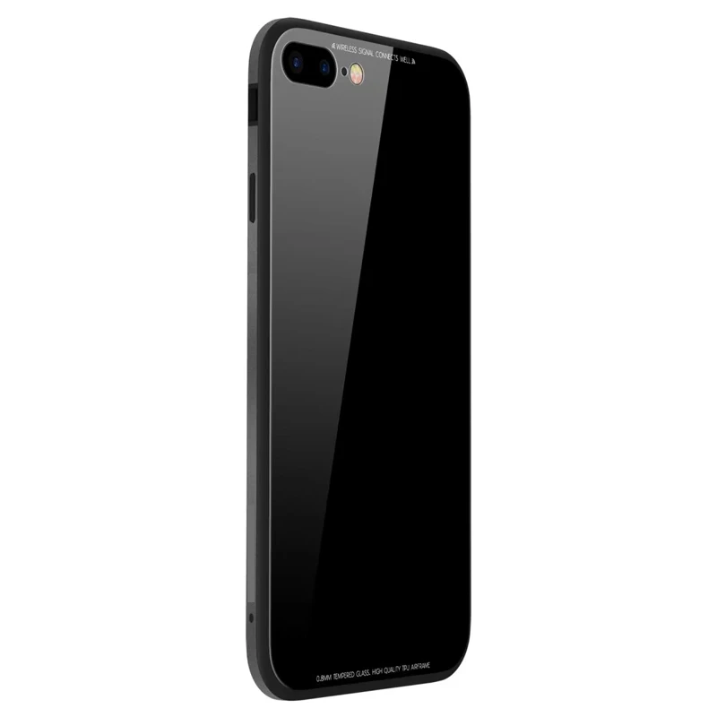 For iPhone 7 Protective 9H tempered glass Case+Hybrid TPU+Aluminum Shock Resistant Case Cover for X/iPhone 4/5/6/7/8 Plus |