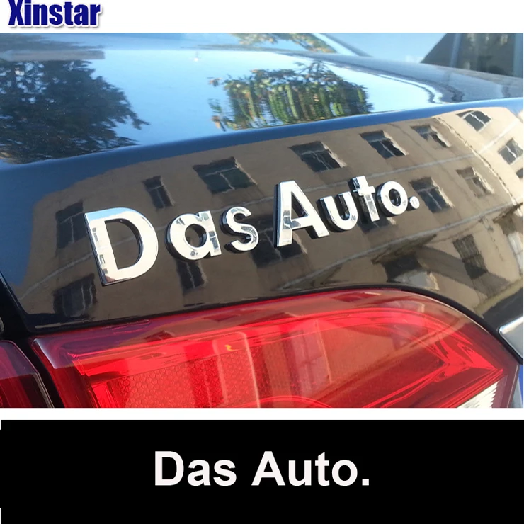ABS Das Auto. badge наклейка с эмблемой на заднее стекло автомобиля для volkswagen VW R GTI golf 6 7