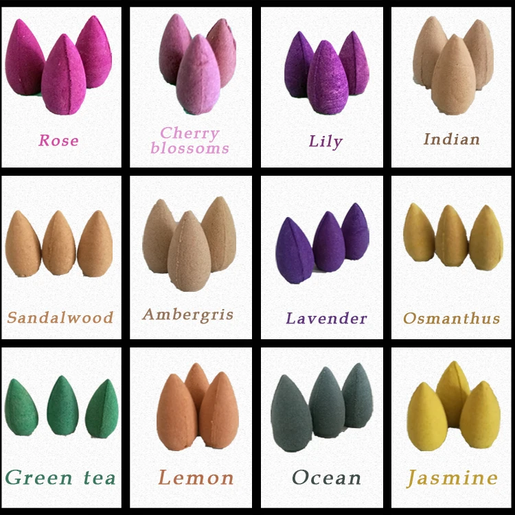 500 г 300 шт. конусы для благовоний|incense bullet|incense conesreflux tower |