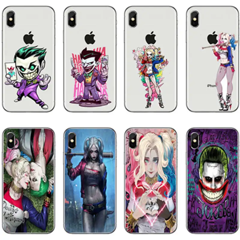 Чехол для телефона Death squads X task force little ugly Harley Quinn жесткий пластиковый чехол iPhone 5S SE 6