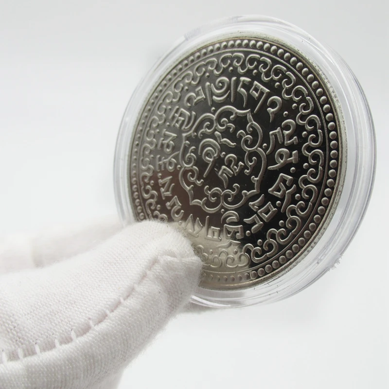 Непальские медали с изображением Льва Тибета буддизма памятная монета