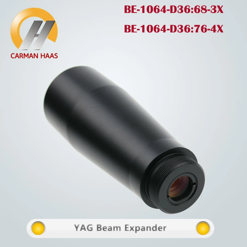 

Carmanhaas Fiber YAG 1064nm Beam Expander 3X 4X for Laser Welding M22*0.75 Laser Galvanometer System