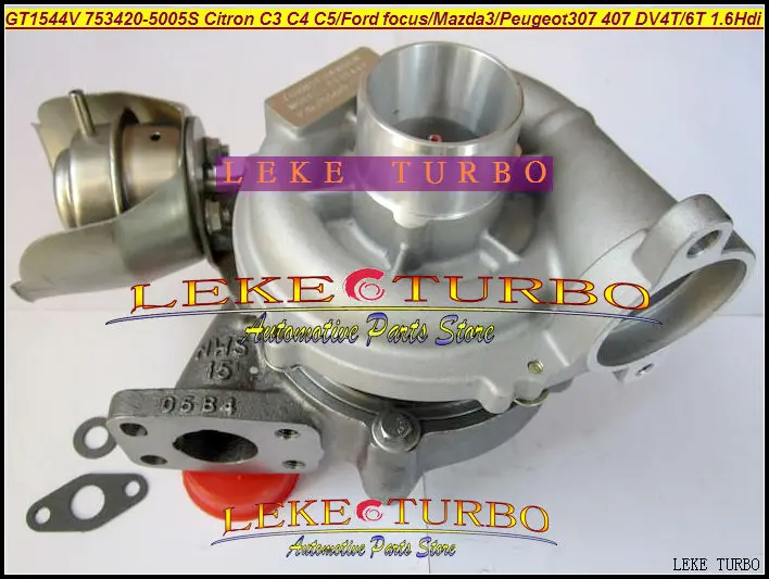 GT1544V 753420 0002 750030 Turbo для FORD C Max Citroen C4 C5 Mazda 3 Peugeot 307 407 S40 DV4T DV6T 1.6L|turbo for ford|turbo turbo turboturbo