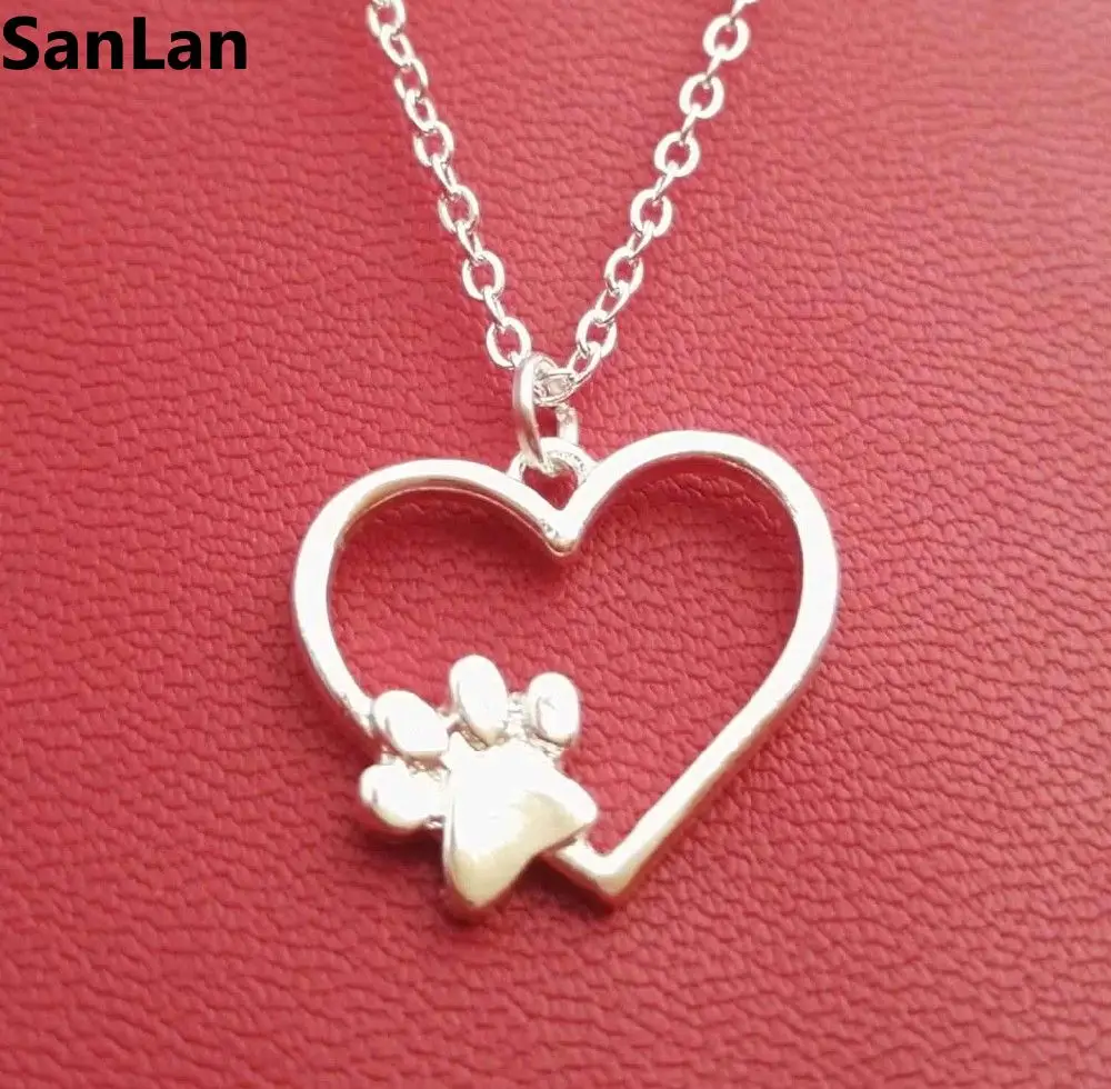 1 шт. милые модные украшения для кошек и домашних животных ожерелье в виде лапы