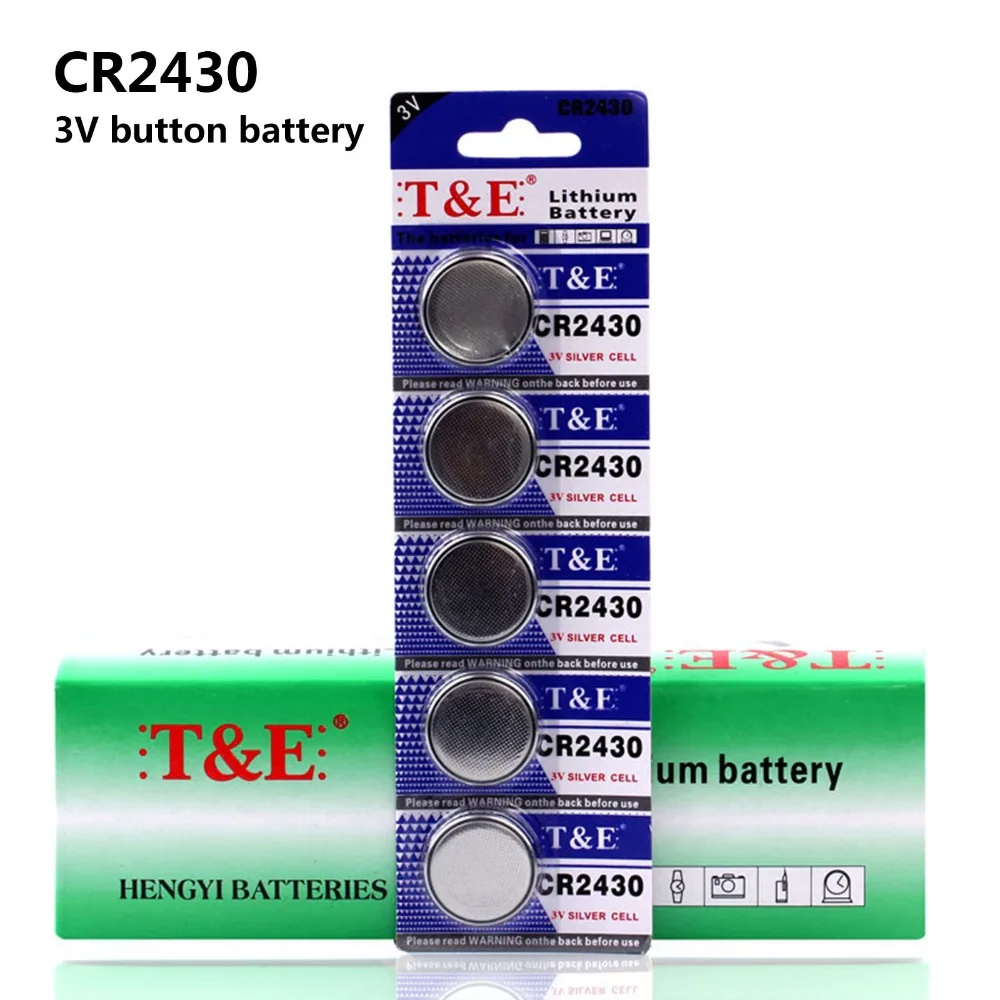 15 шт. CR2430 литиевая батарея таблеточного Батарея DL2430 BR2430 KL2430 батареи 3 V CR 2430 для