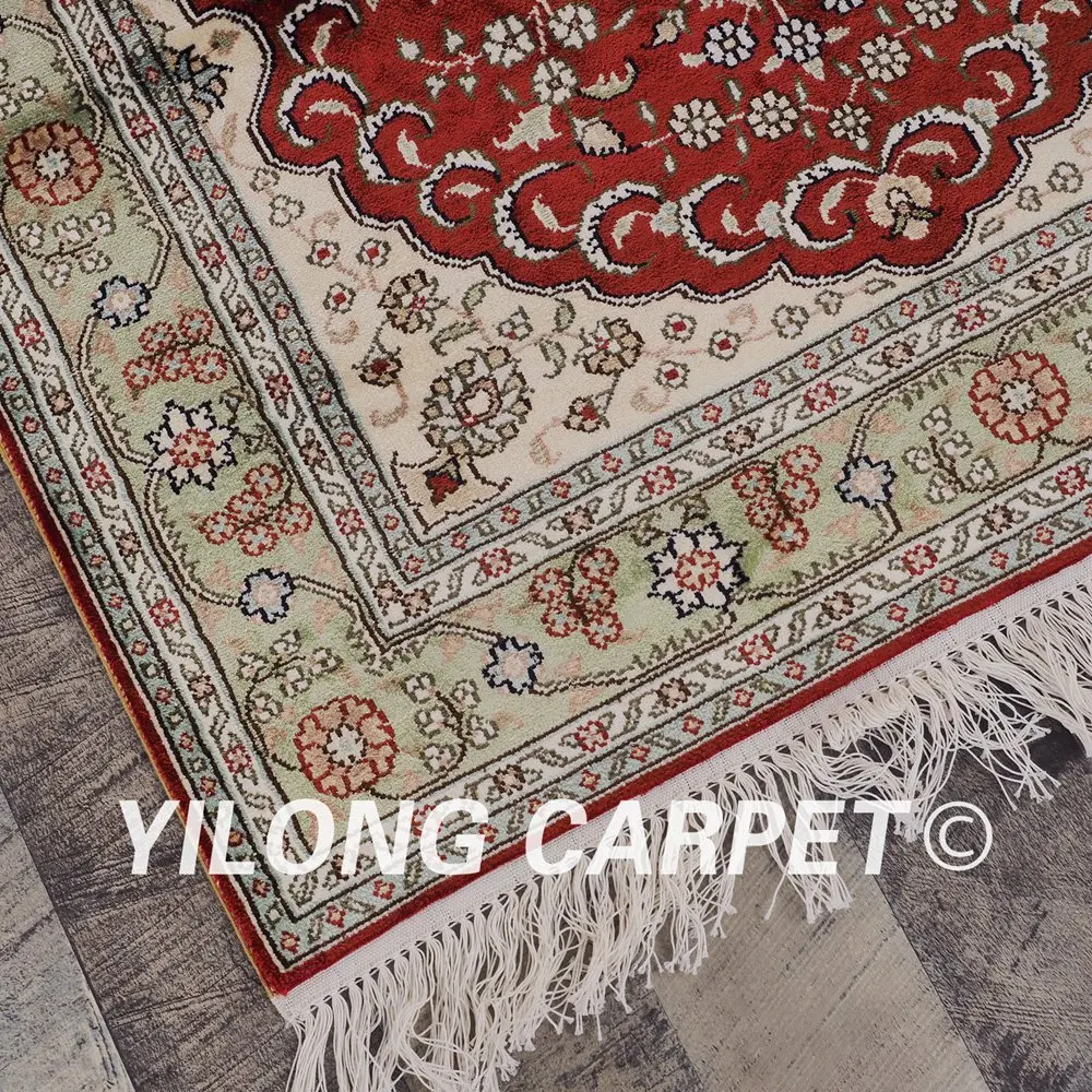 Традиционный персидский дизайнерский коврик ручной работы YILONG 2 5 'x 4' прочный