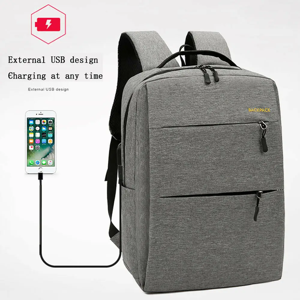 Новинка 2019 хит продаж рюкзак с защитой от кражи usb-порт водоотталкивающий зарядка