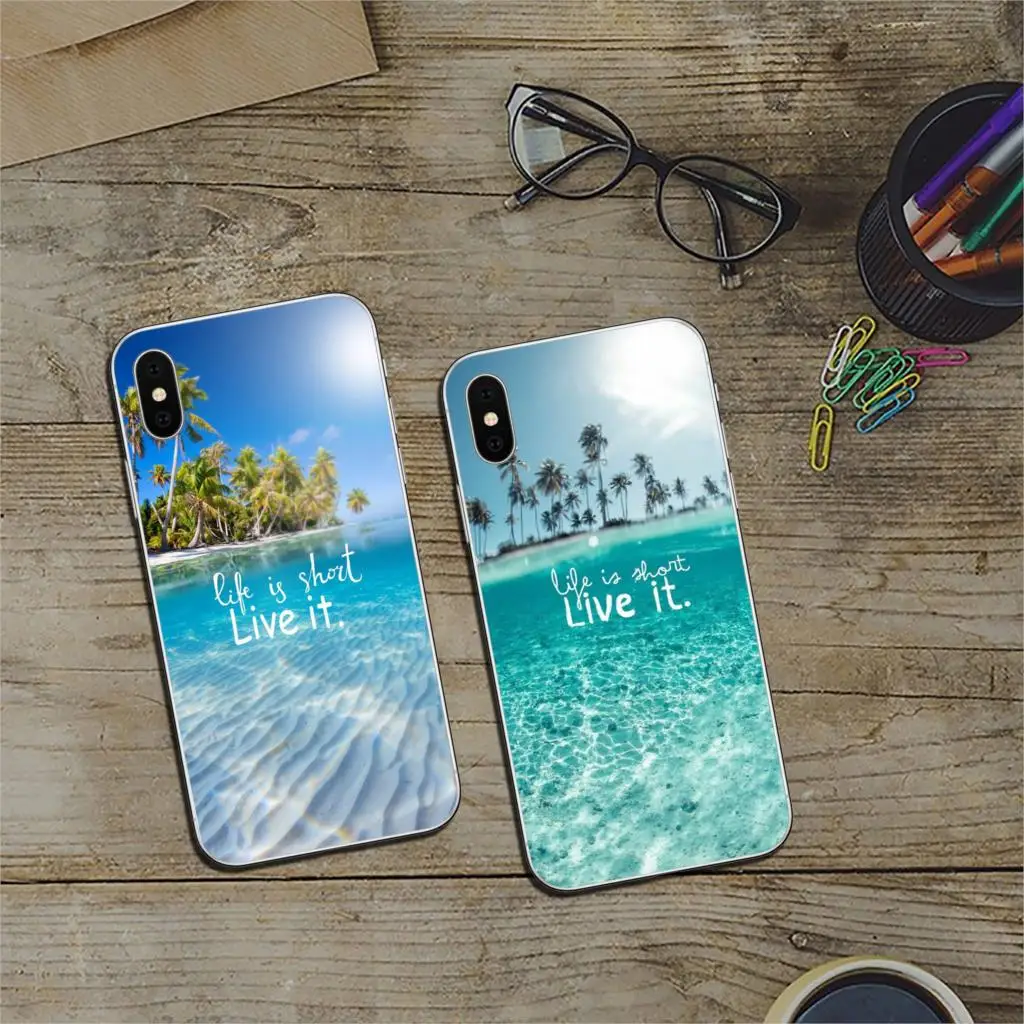 Мягкий силиконовый чехол YIMAOC Life and Death для Apple iPhone 11 Pro X XR XS Max 6 6S 7 8 Plus 5 5S SE 10 TPU чехлы