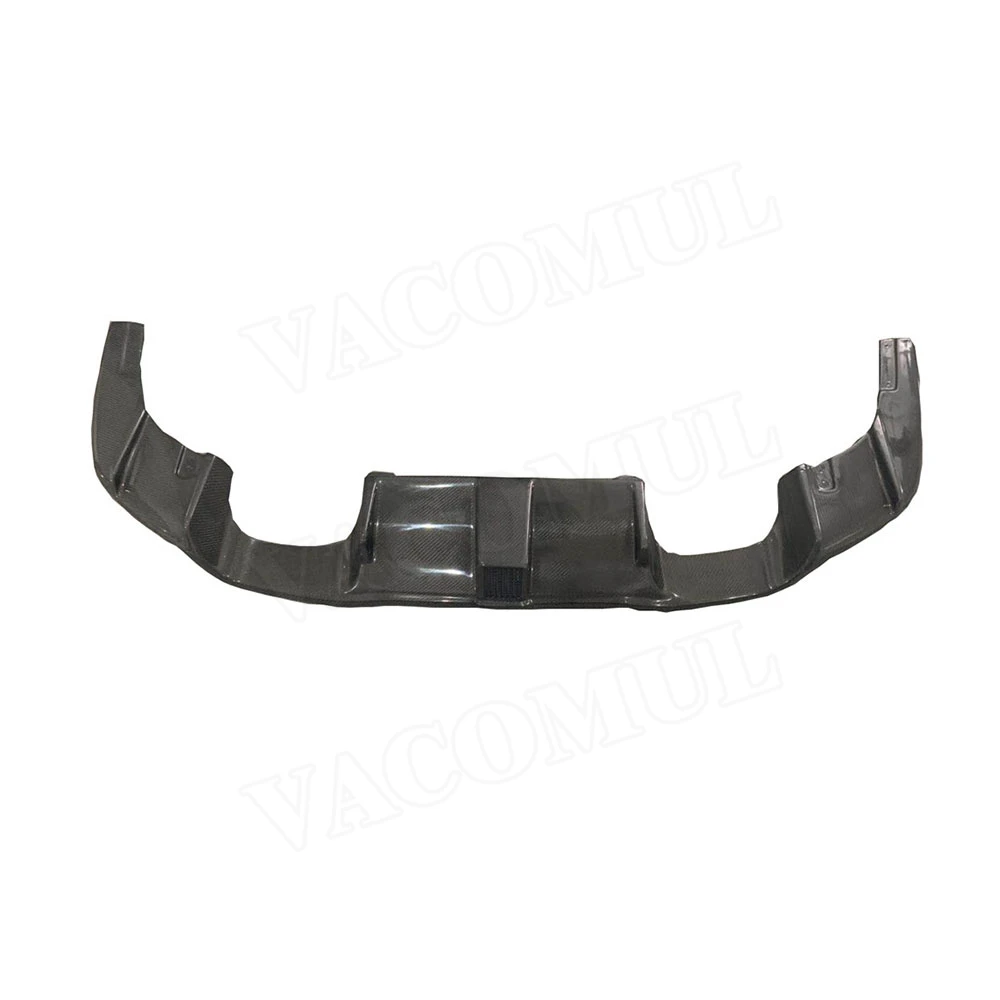 Car Carbon Fiber Rear Bumper Lip Diffuser With LED Light for BMW 2 Series F87 M2C Coupe Door 2016 2017 2018 Styling | Автомобили и