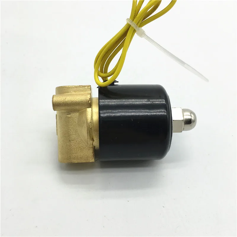 Мини-электромагнитный клапан AC110V 2W025-08 G1/4 ''для воды масла медной катушки и