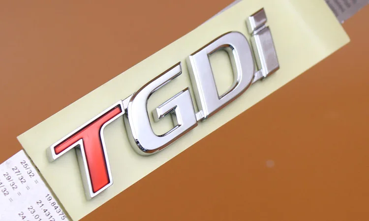 Торговая марка SANTAFE TGDI 4WD эмблема с логотипом для hyundai santafe DM новая 863102W000 SANTA FE