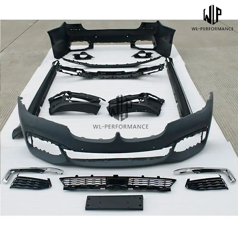 Комплект кузова автомобиля из ПП 7 серий передний задний бампер боковые юбки для
