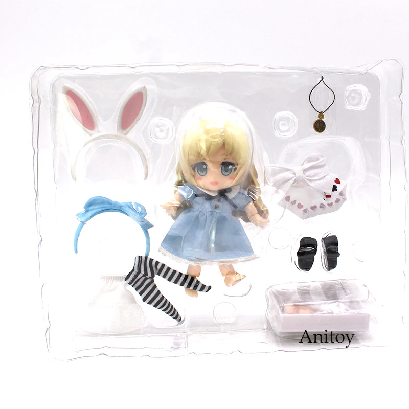 Alice Nendoroid 1/10 Масштаб Окрашенные фигурки настоящая одежда ПВХ фигурка Коллекционная модель игрушки 10 см KT3811