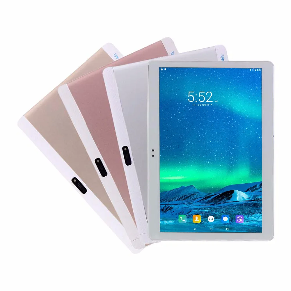 Новый 10 дюймов Android 7 0 Tablet Pc Octa Core встроенный 3g Телефонный звонок слот Две