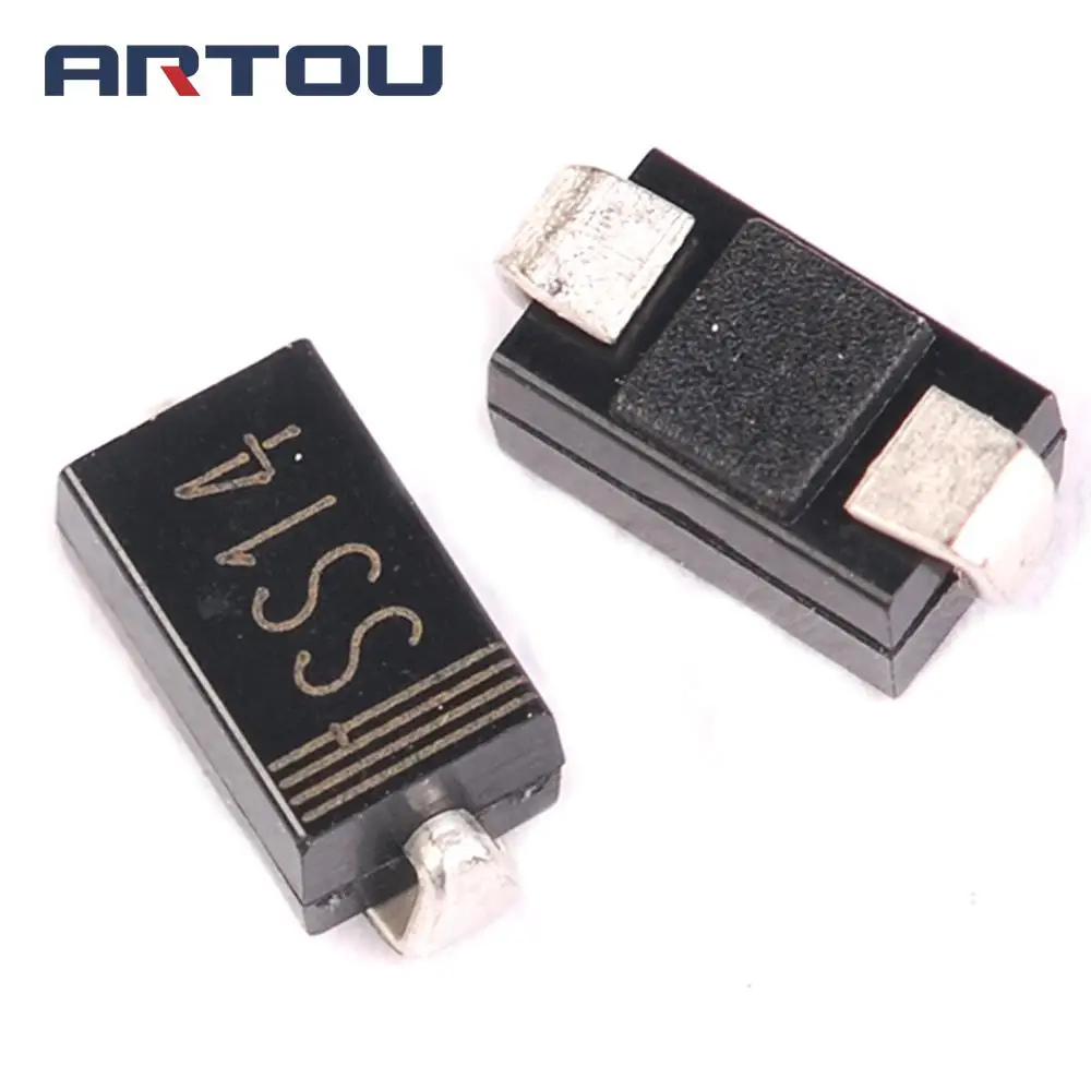 20 шт. SMD диод Шоттки 1A/40V 1N5819 IN5819 SS14 SMA|smd schottky diode|schottky diodesmd diode |