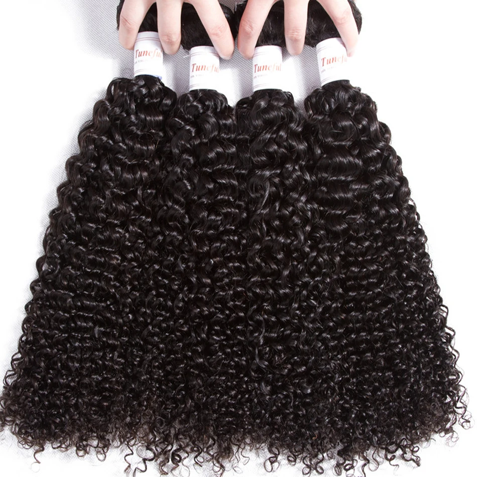 Малазийские вьющиеся человеческие волосы 3 пряди с застежкой 100% неповрежденные