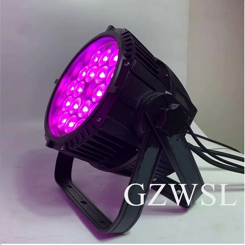 RGBW 4 в 1 IP65 светодиодный par can водонепроницаемый Quad Par 64 Can наружный 18*10w led par|Эффект