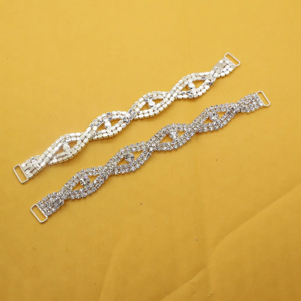 Новые 170 мм горный хрусталь Соединительные элементы для бикини Пряжка безделушка