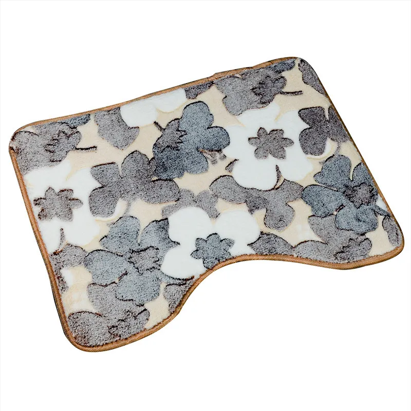 2 предмета толстые Для ванной Коврики Новый коралловые бархат двери S напольная