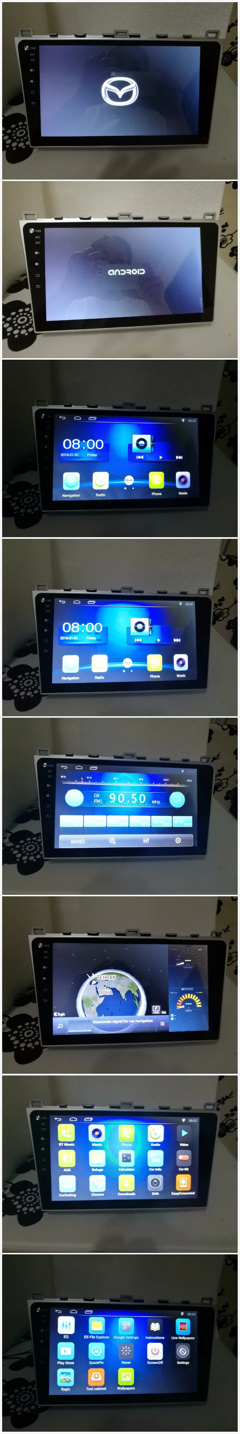 1G Ram Android 6,01, автомобильная аудиосистема Для мазда 6, мазда 6, 2010, головное устройство, стерео, видео, gps, Navi, мультимедийное радио, монитор ПК, 4G
