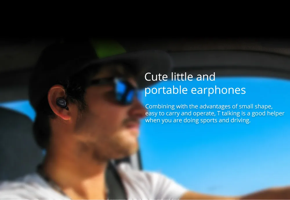 Bluedio Мини Bluetooth наушники T talking беспроводной динамик с микрофоном для iPhone Bluetooth наушники для Android ios Телефон