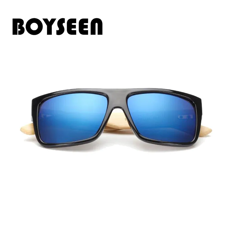 BOYSEEN новые бамбуковые солнцезащитные очки для мужчин и женщин Деревянные