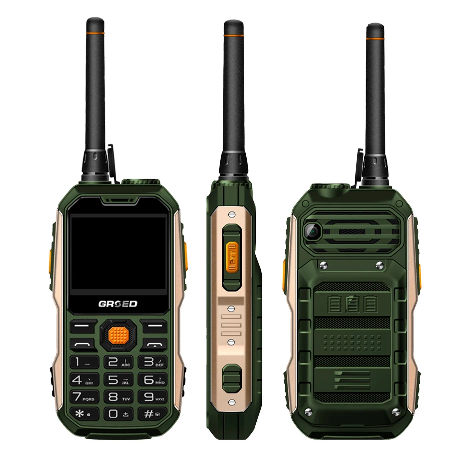E8800 телефон Walkie Talie ударопрочный SOS аккумулятор 8800 мАч длительное время работы в