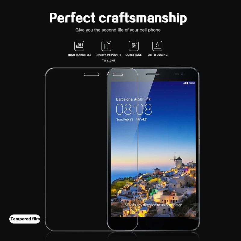 9H Premiem Anti-shatter Tempered Glass film For Huawei Honor T2 8 Pro/Honor pad 2 JDN-W09 AL00 8.0&quot tablet Screen Protector | Мобильные