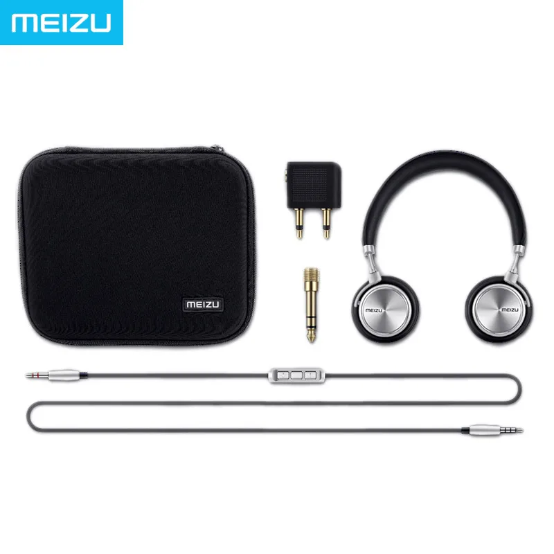 Большая распродажа Meizu HD50 наушники оголовье HIFI алюминиевого сплава менее 0.5%
