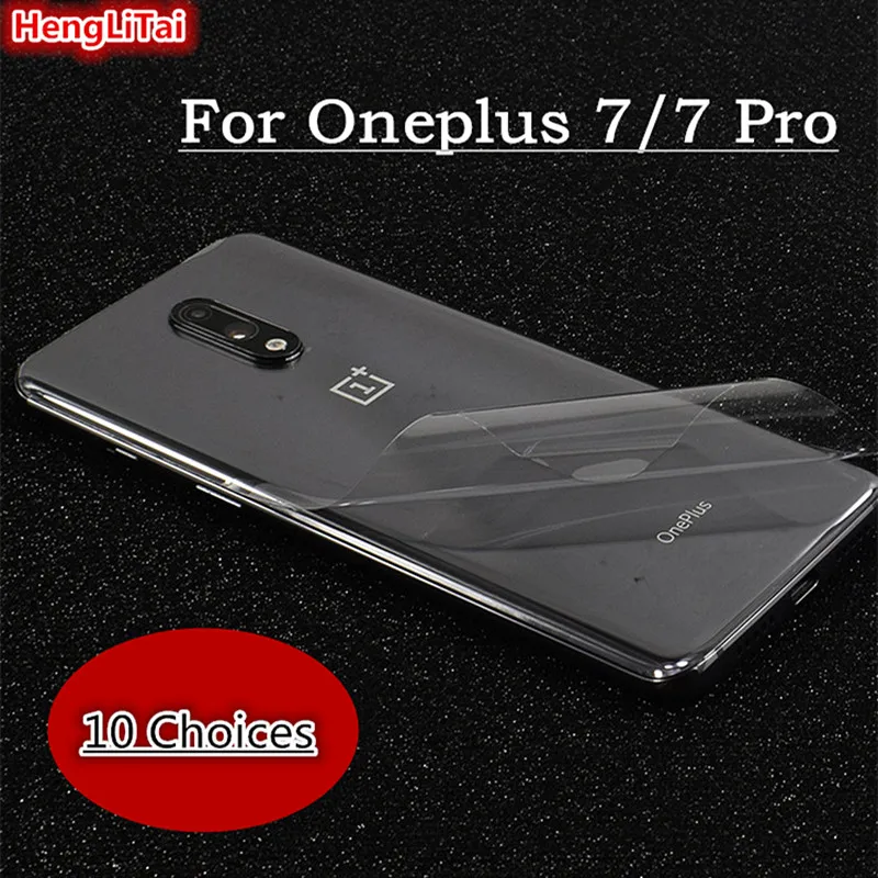 Прозрачная индивидуальная Защитная пленка для Oneplus 7/7 Pro 1 + 7/ Pro|Бамперы| |