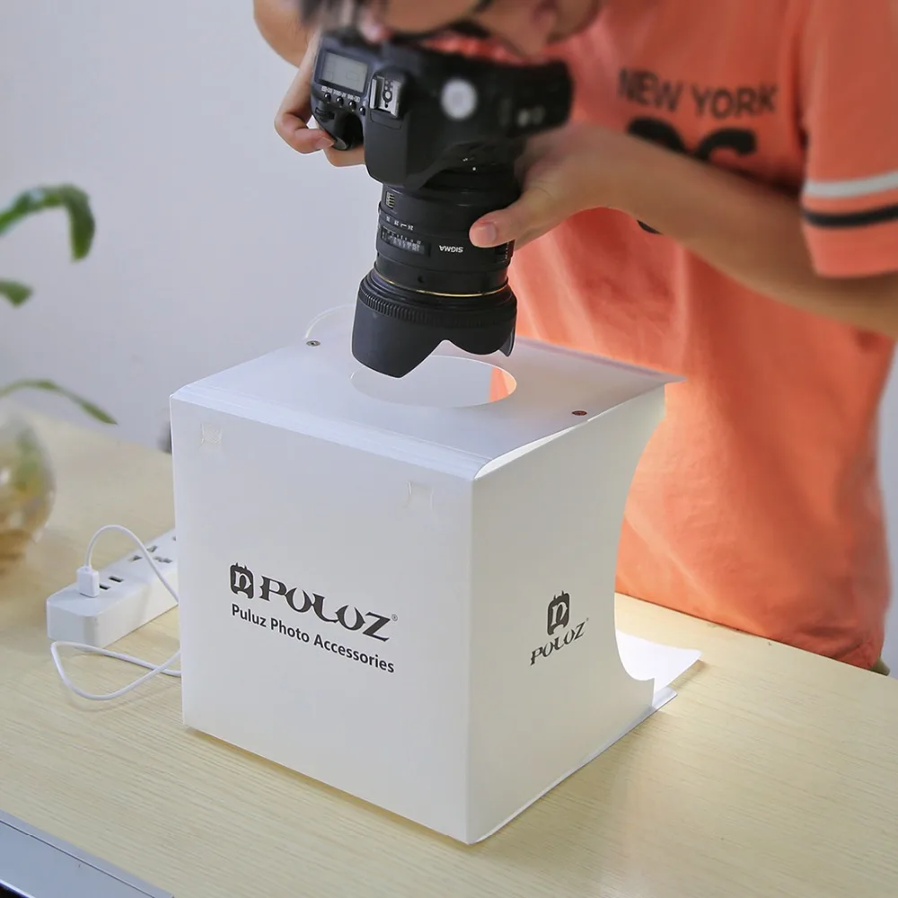 Камер Мгновенной Печати Mini 8 ''Портативный складной USB светодиодный студийный