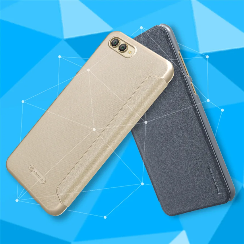 NILLKIN Case For Huawei Honor View 10 High Quality Leather Flip Cover V10 | Мобильные телефоны и аксессуары