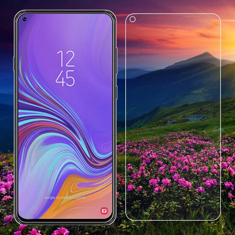 Для Samsung Galaxy A8S A9S A6S закаленное стекло 9H Защитная пленка Взрывозащищенный ЖК экран