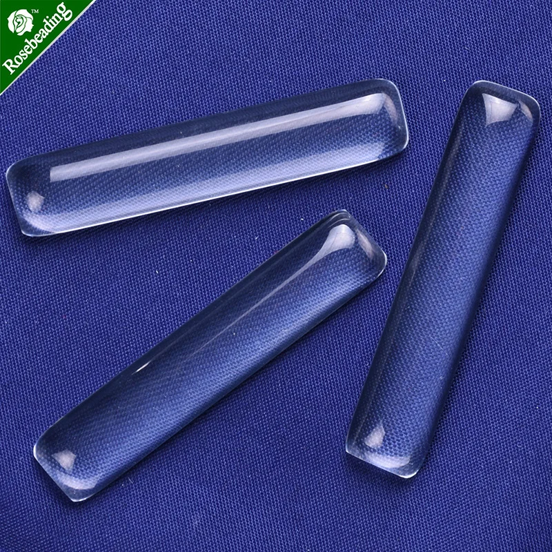 Прозрачное прямоугольное стекло 10x50 мм 20 шт.|cover tile|tile jacuzzicover flash |