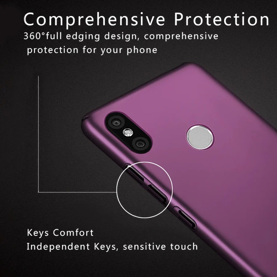 Luxury Hard Matte Case For Xiaomi Redmi s2 s 2 GO 360 Full Bumper Coque Phone Funda |