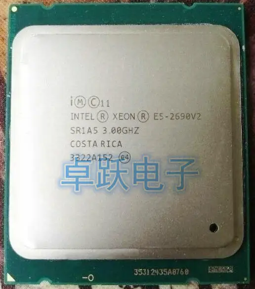 Процессор Intel E5 2690 v2 SR1A5 3 0 ГГц 10 ядер 25 Мб разъем LGA 2011 ЦП Xeon 2690V2|intel xeon|xeon intelxeon cpu |