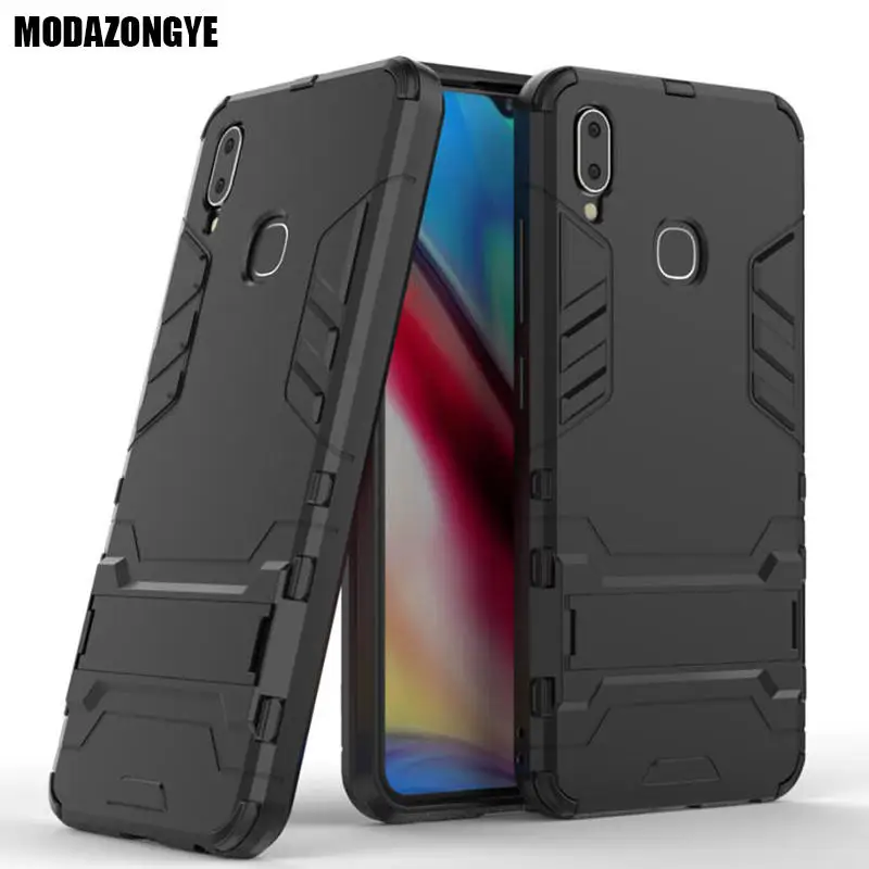 Vivo Y95 чехол 6 22 дюймов Гибридный Силикон + ТПУ задняя крышка для телефона V1807 Y 95 VIVOY95