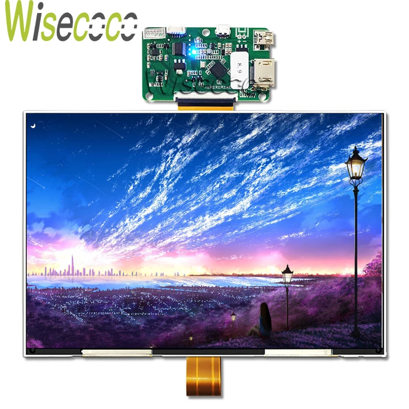 - Wisecoco, 8, 9 , 2K, - 2560x1600,  MIPI  HDMI,       , 3D-, DLP, SLA  TFTMD089030