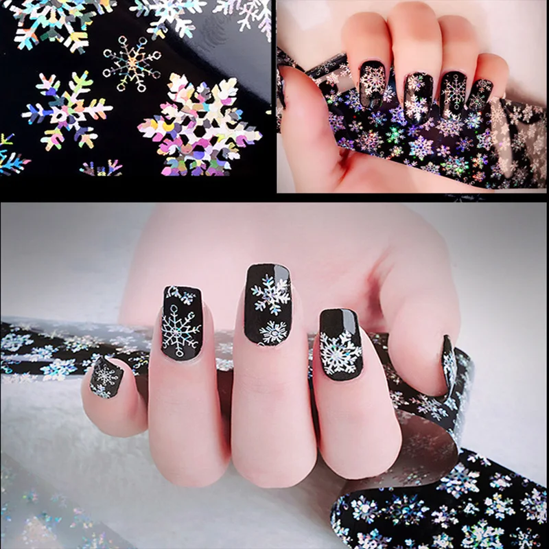 1 Box New Arrivals 3D Fantasy Snowflake Nail Art pattern Stickers Manicure Tools | Красота и здоровье