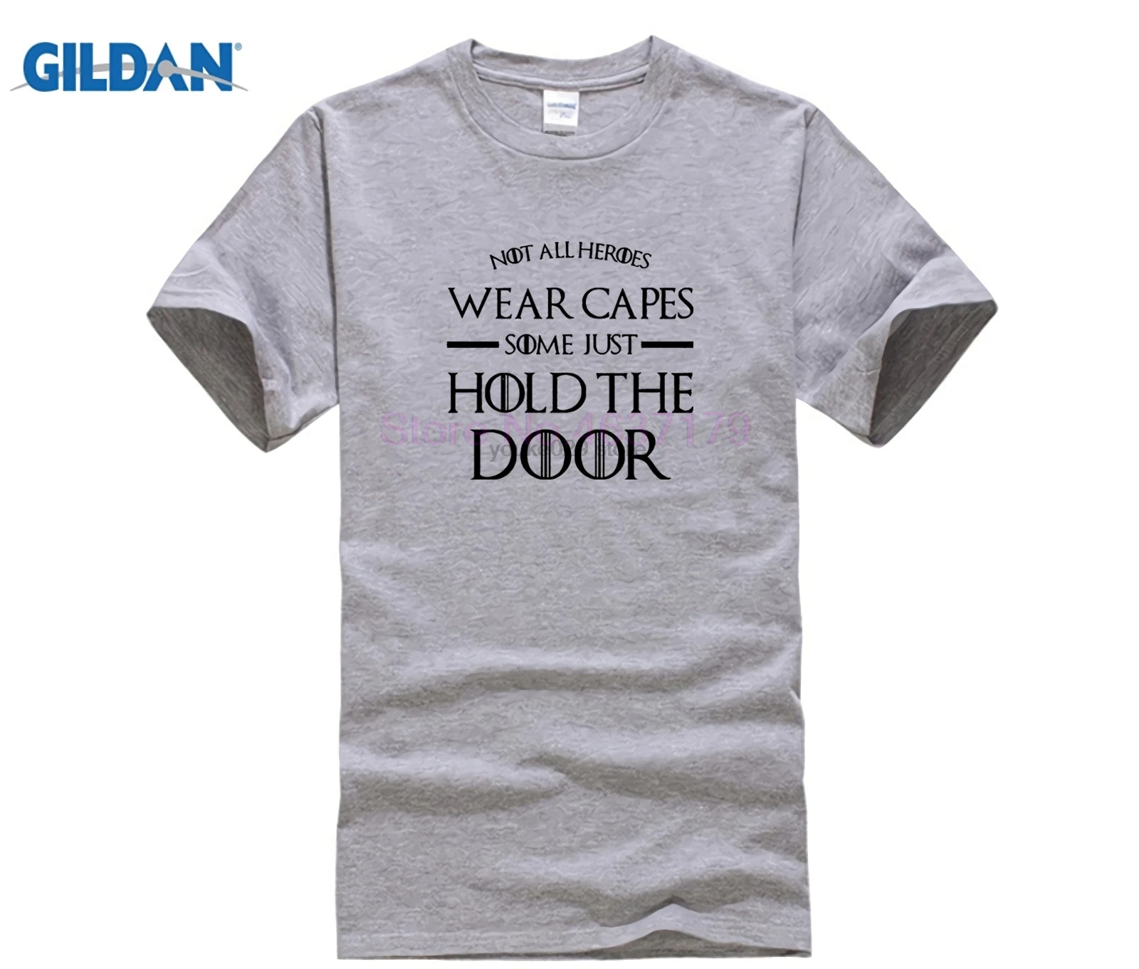Thrones Hodor мужские футболки Забавный дизайн футболка для игры Мужская с цифровой