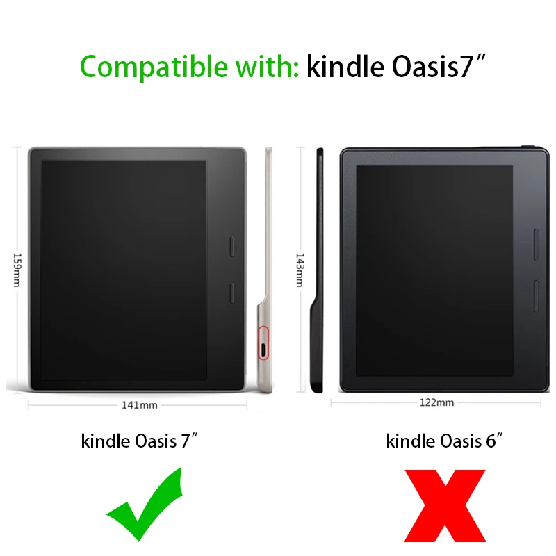 Кожаный чехол NEO STAR для Amazon New Kindle Oasis 7 дюймов защитный электронного Ридера с