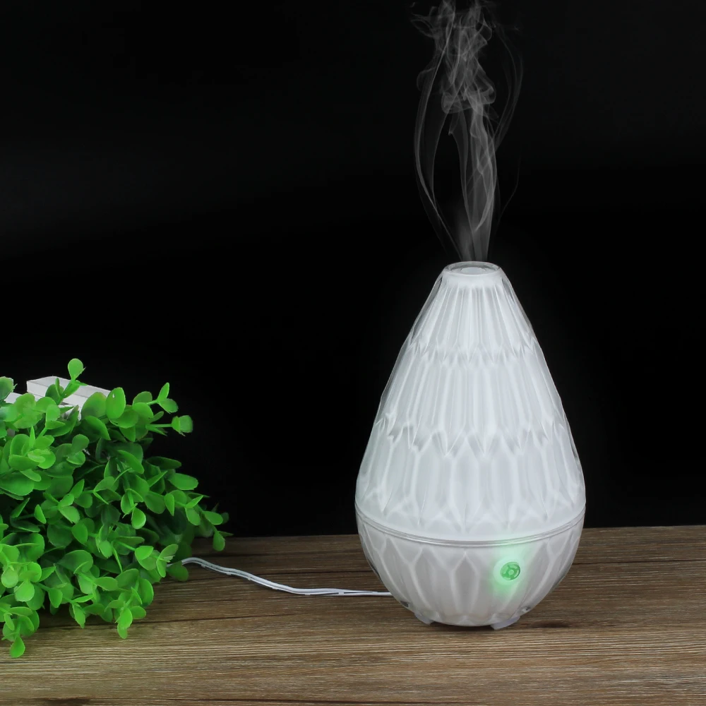 Glass Aromatherapy Essential Oil Diffuser Air Humidifier with Color LED Lights Ultrasonic Purifier Aroma Mist Maker |