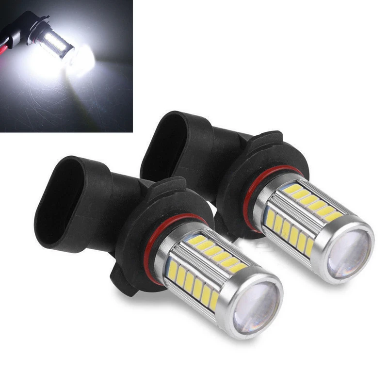 1 шт. 9006 5630 33LED 12V Высокая Яркость Противотуманные фары Дневные Фары Светильник