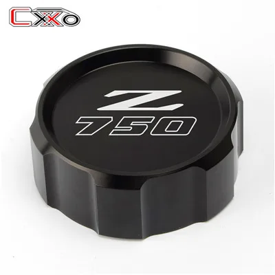 Для Kawasaki Z750 Z 750 2007-2012 2008 2009 2010 2011 мотоцикл Красный спереди и сзади цилиндр для жидкости мастер Крышка Резервуара