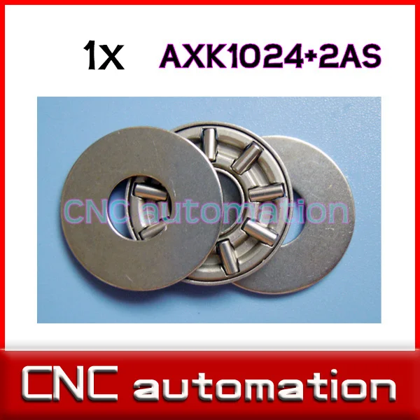 AXK1024 Упорный игольчатый роликовый подшипник 10x24x2 упорные подшипники для вала 10